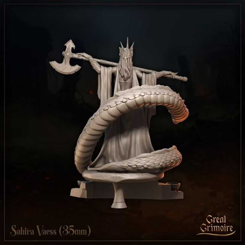 Sahira Vaess - Great Grimoire - Tabletop Games