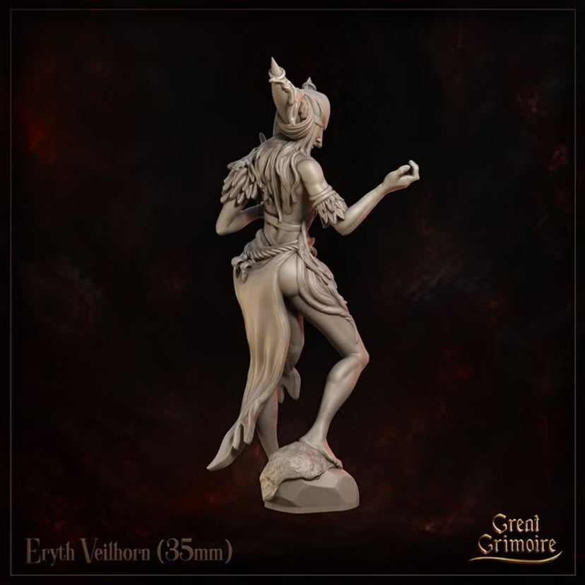 Eryth Veilhorn - Great Grimoire - Runeblood Covenant - Tabletop Games