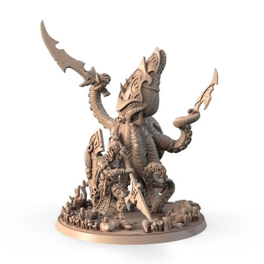 Talagor Knight of the Octopus with spear - Signum Workshop | Tabletop Games