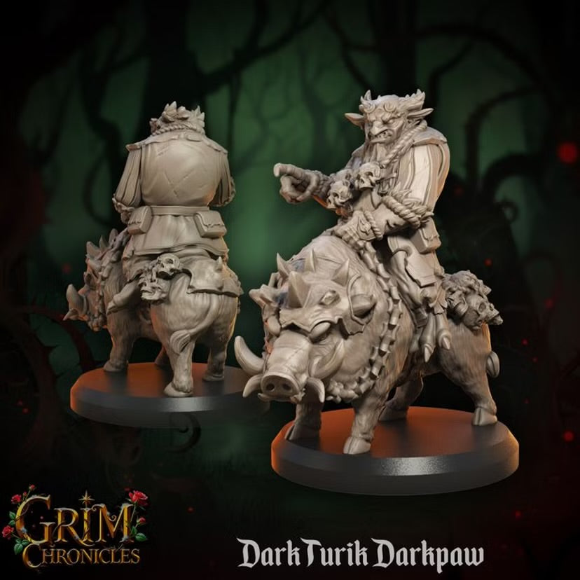 The Malevolent Seven - Great Grimoire - Grim Chronicles | 3D Printed miniature | Tabletop Games