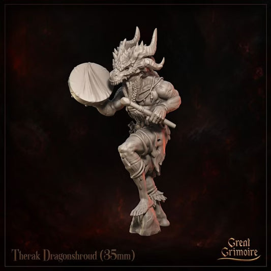Therak Dragonshroud - Great Grimoire - Runeblood Covenant - Tabletop Games