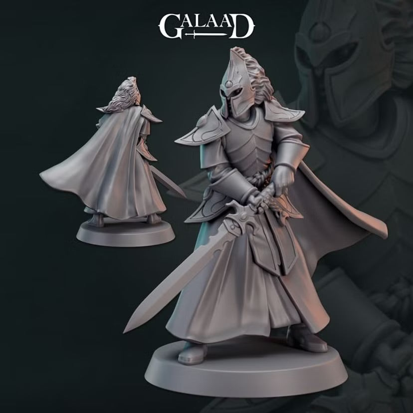 Elf Fighter Release - Galaad Miniatures | Tabletop Games