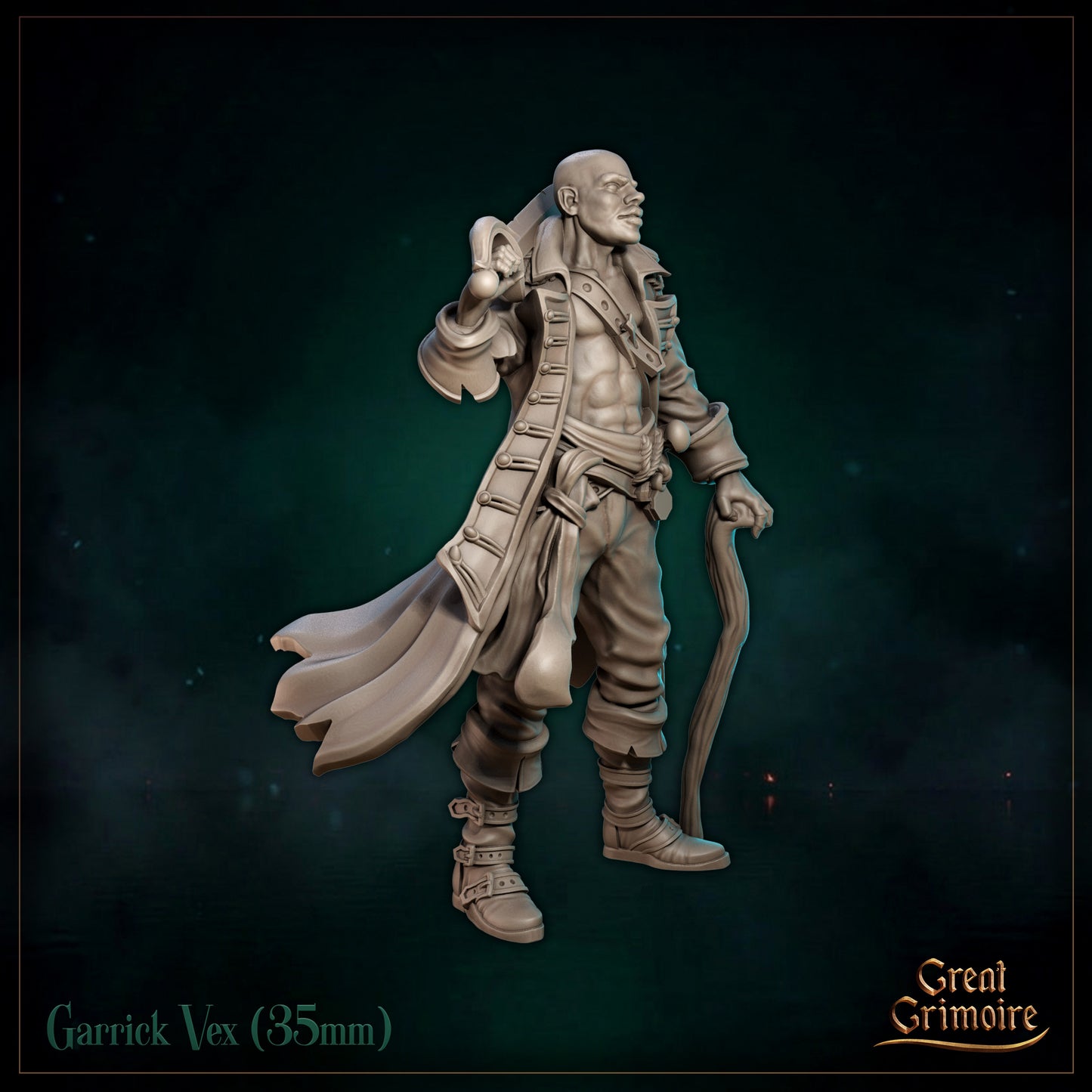 Garrick Vex - Great Grimoire - Black Tidelight - Tabletop Games