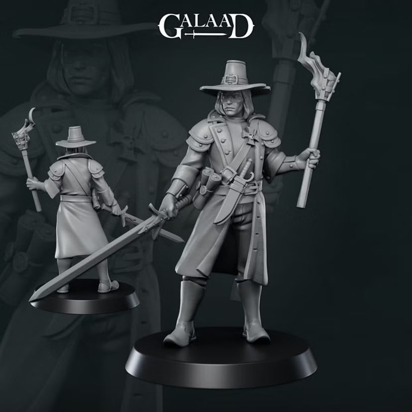 Inquisitor - Galaad Miniatures | Tabletop Games