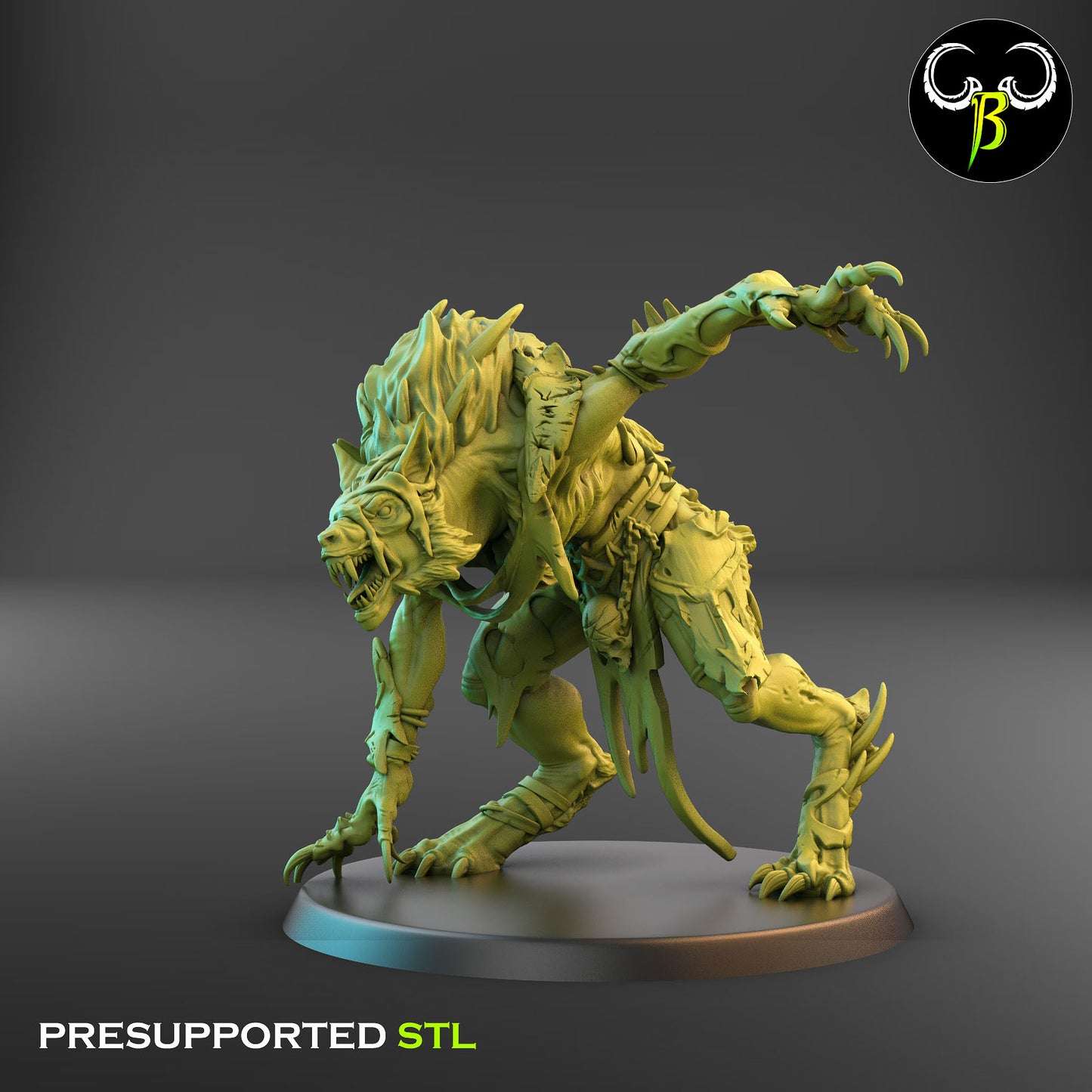 Feral Mutants - ClayBeastCreation - Dark Legions | Tabletop Games