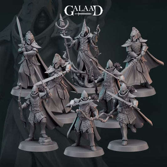 Elf Fighter Release - Galaad Miniatures | Tabletop Games