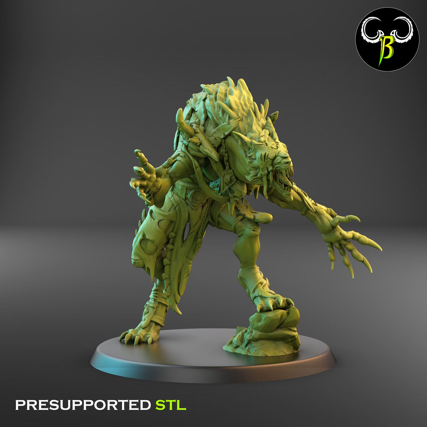 Feral Mutants - ClayBeastCreation - Dark Legions | Tabletop Games