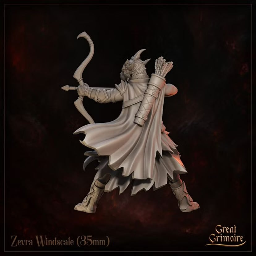 Zevra Windscale - Great Grimoire - Runeblood Covenant - Tabletop Games